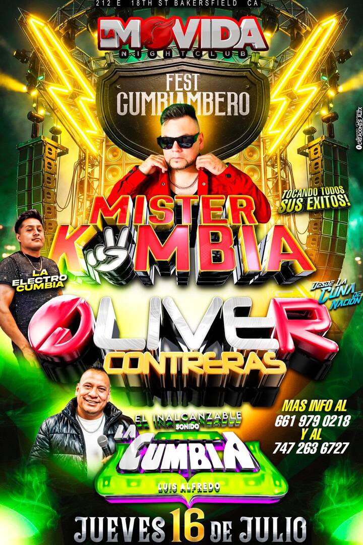 Mister Cumbia-Oliver ContrerasSonido La Cumbia-Cumbiero Fest