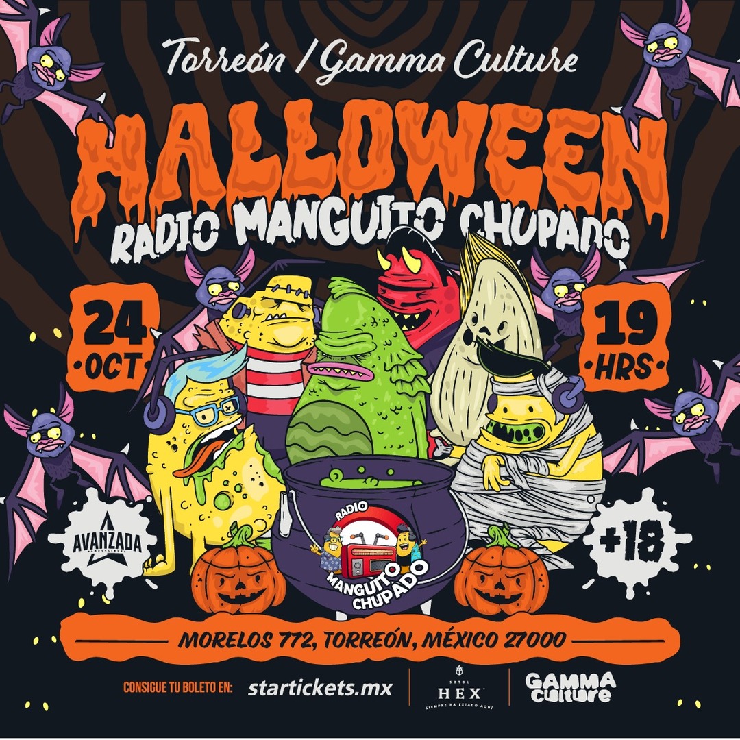 TRC - HALLOWEEN - RADIO MANGUITO CHUPADO