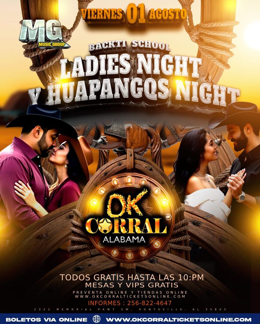 Ladies y Huapangos Night