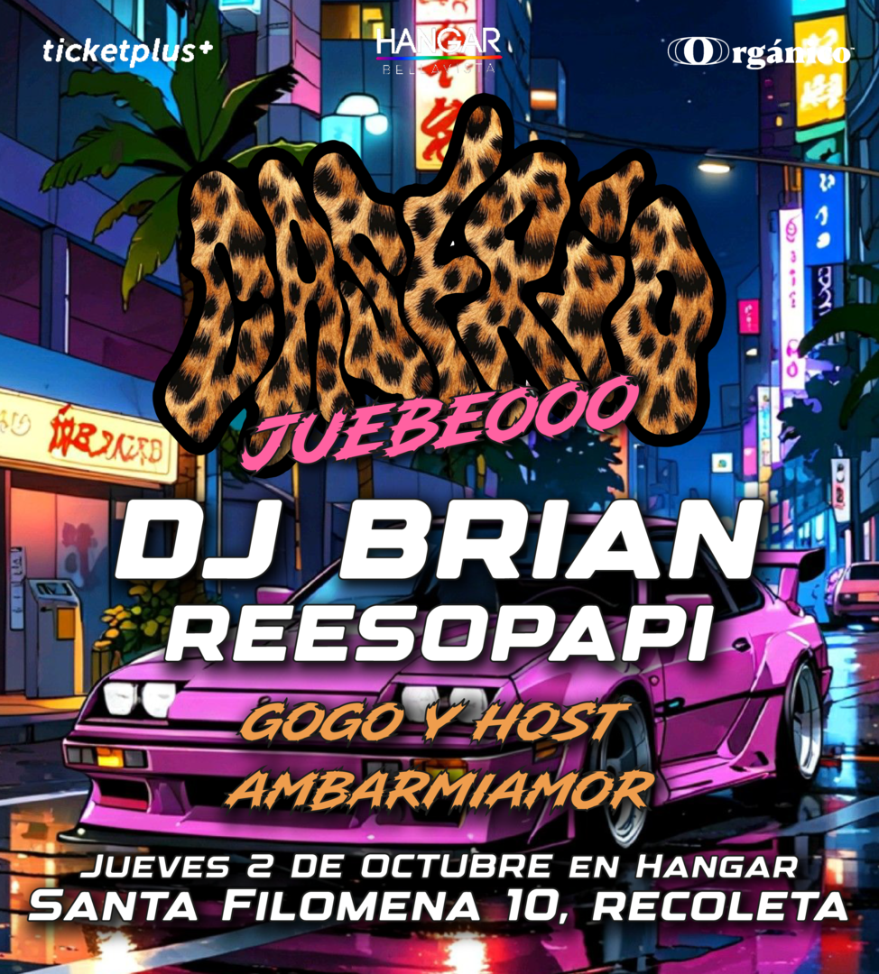 JUEVEOO! en Caserío 2 de Octubre en Hangar bellavista