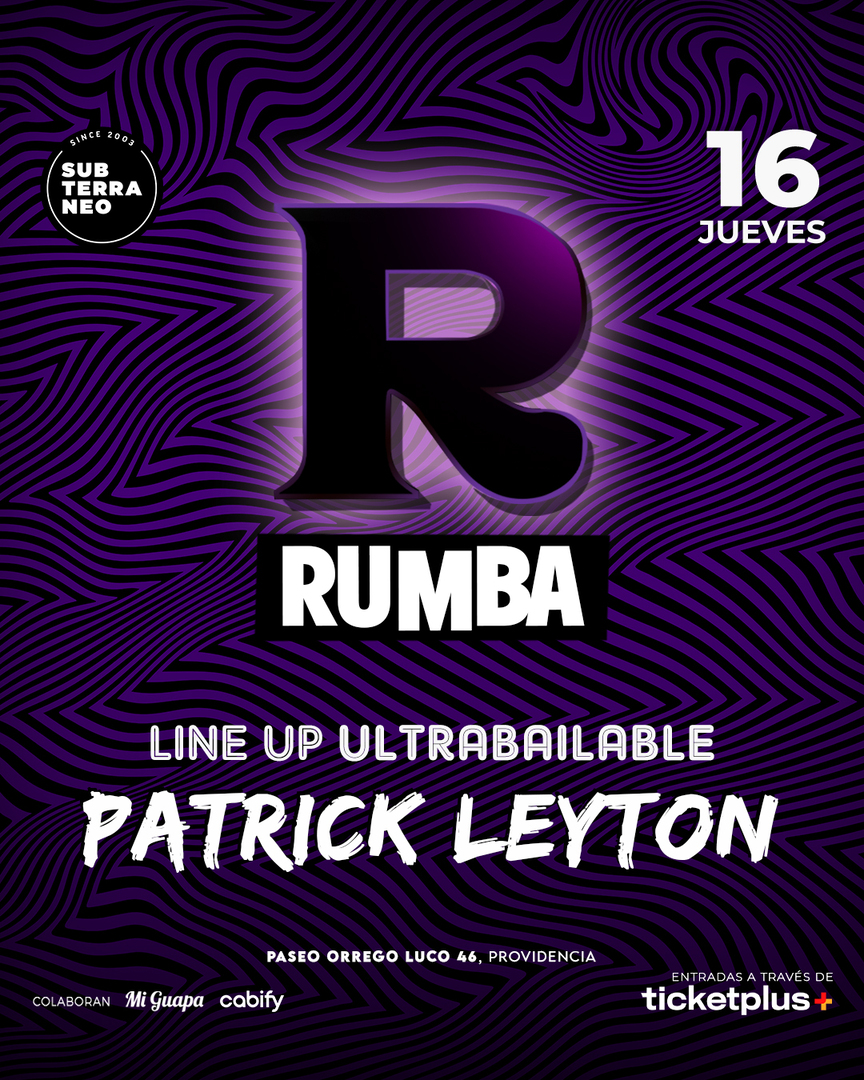 RUMBA Full Ultrabailable ★ JUEVES 16 OCTUBRE ★ Club Subterráneo (+21M & +23H)