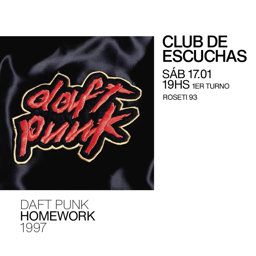 Club de Escuchas - Daft Punk - Homework (1997)
