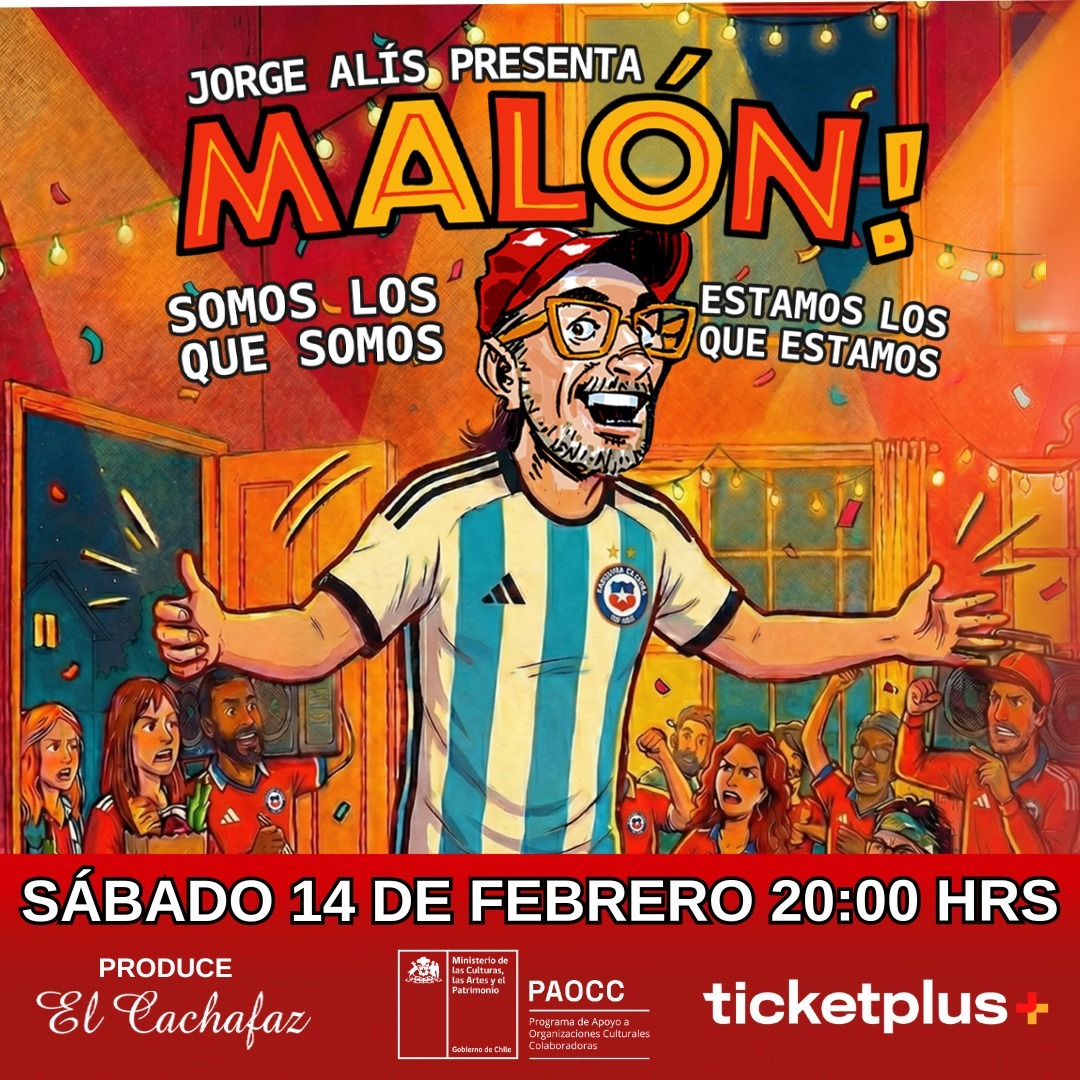 Jorge Alís-MALON- Sabado 14 Febrero 20 hrs