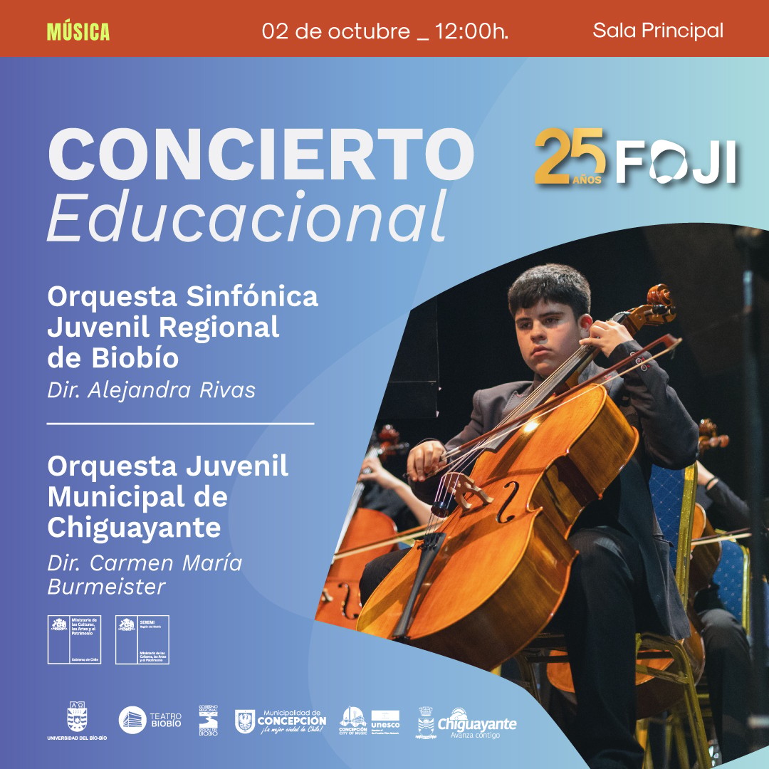 Concierto Educacional: 25 años de la Fundación de Orquestas Juveniles e Infantiles de Chile
