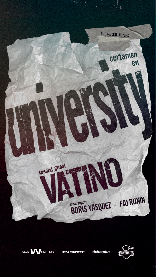 Jueves University🎓 / 25 JUNIO / CLUB W✨🎊