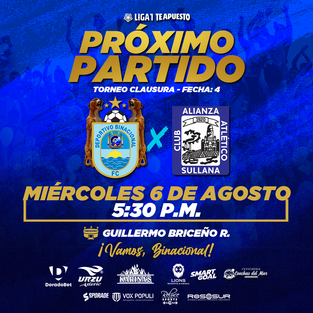 BINACIONAL FC Vs. ALIANZA ATLETICO