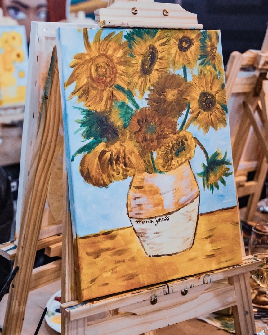 ART & WINE - Los girasoles de Van Gogh