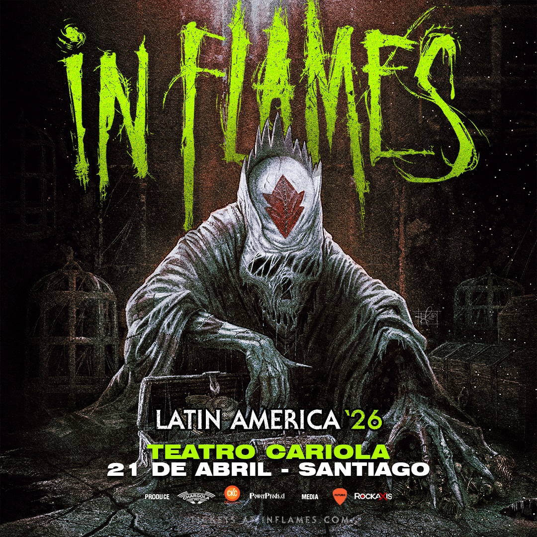 In Flames en Teatro Cariola