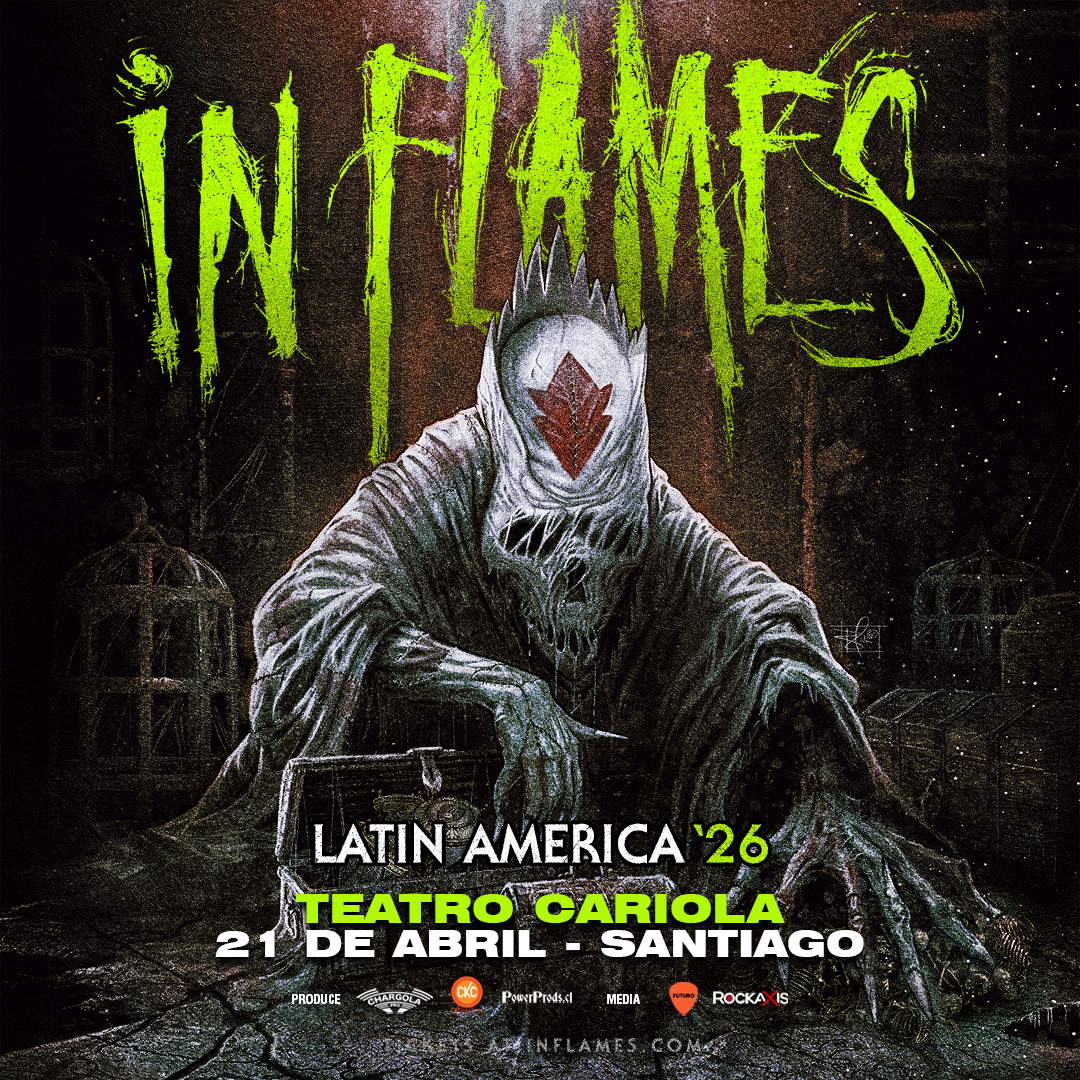 In Flames en Teatro Cariola