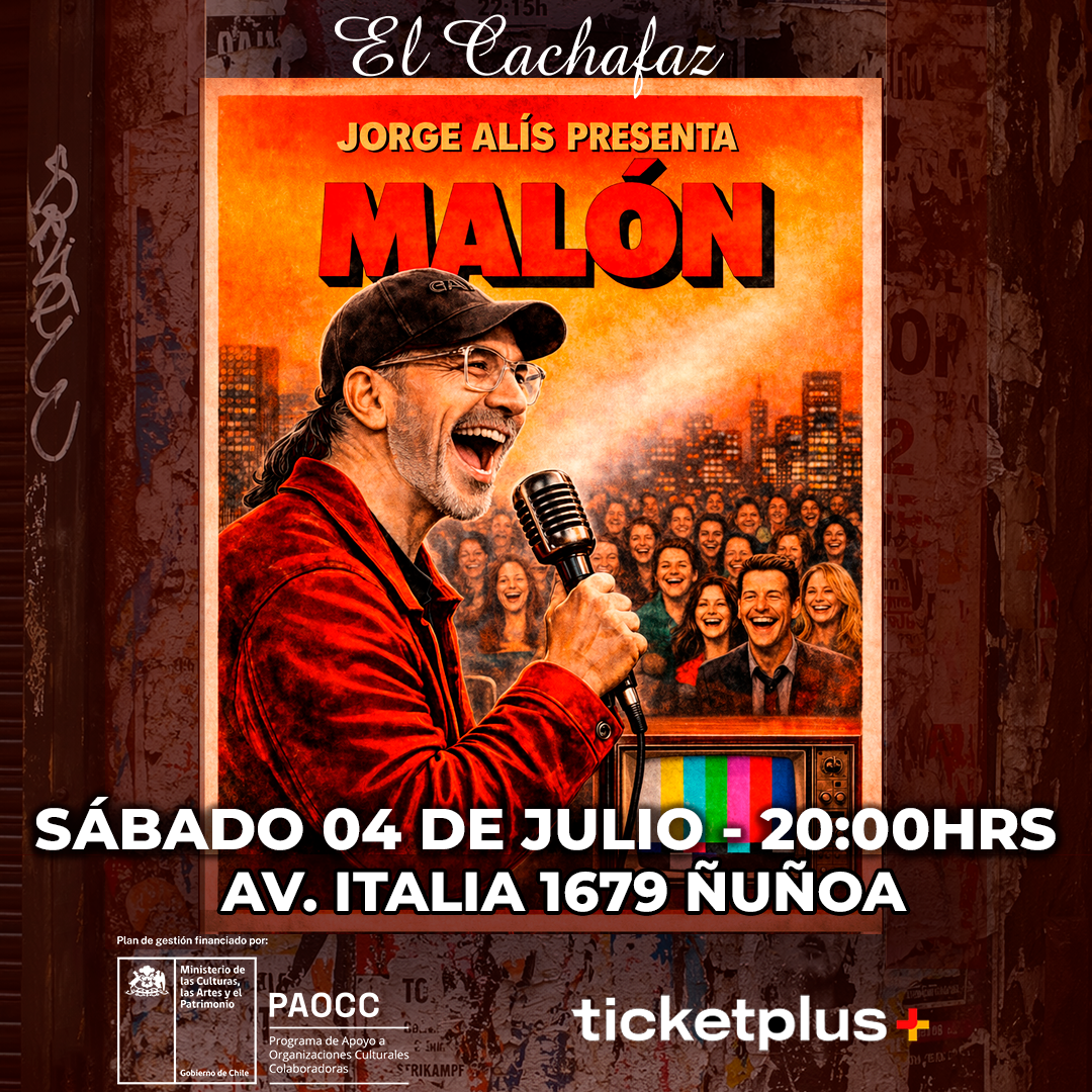 Jorge Alís-MALON - Sábado 4 Julio 20 hrs