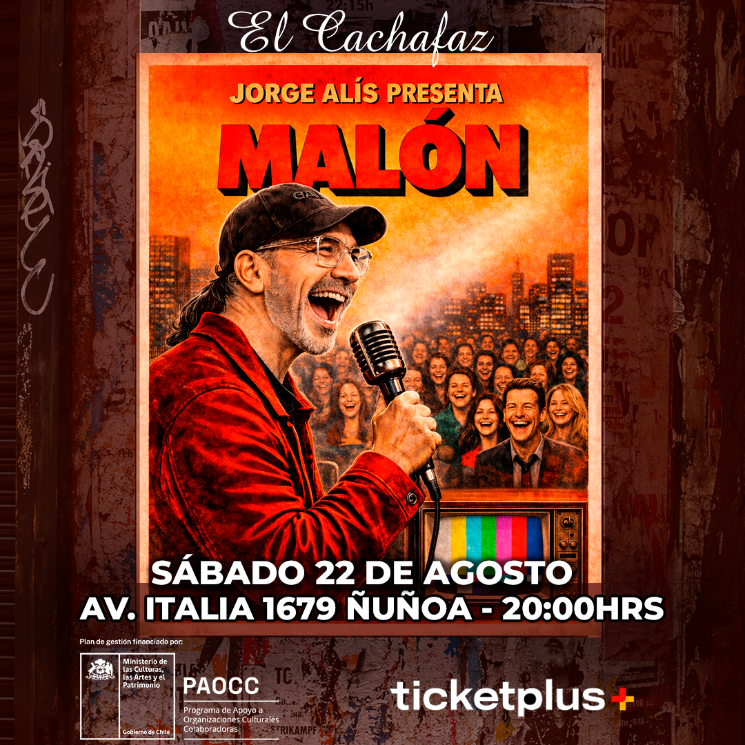 Jorge Alís-MALON - Sábado 22 Agosto 20 hrs