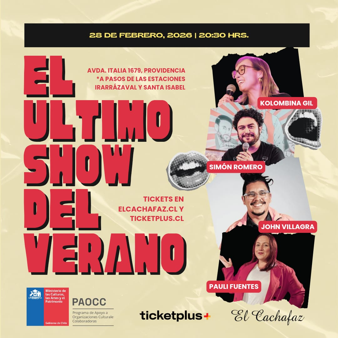 Show de Stand up-El Ultimo show del Verano- Sábado 28 Febrero 20:30hrs