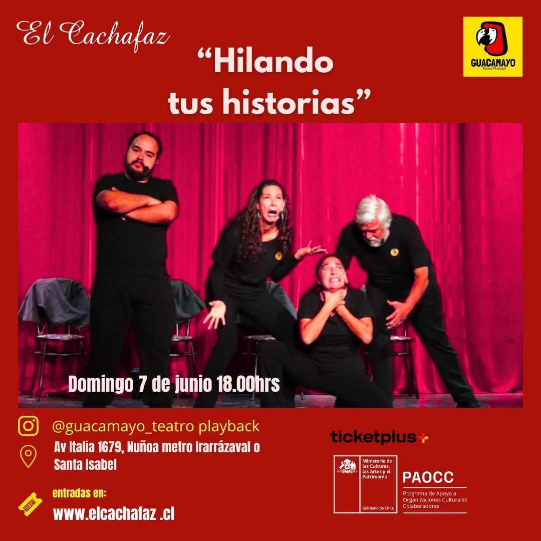 Show impro-Teatro Playback-Domigo 7 de Junio 18 hrs
