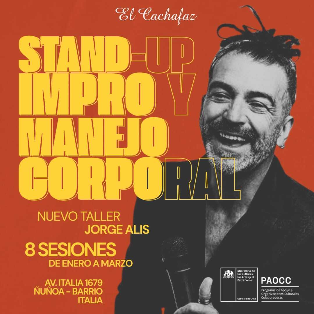 Taller Stand Up con Jorge Alis