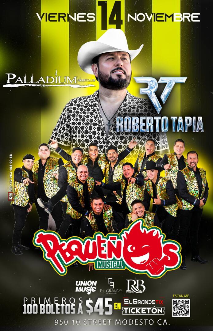 Roberto Tapia-Pequenos Musical-Palladium
