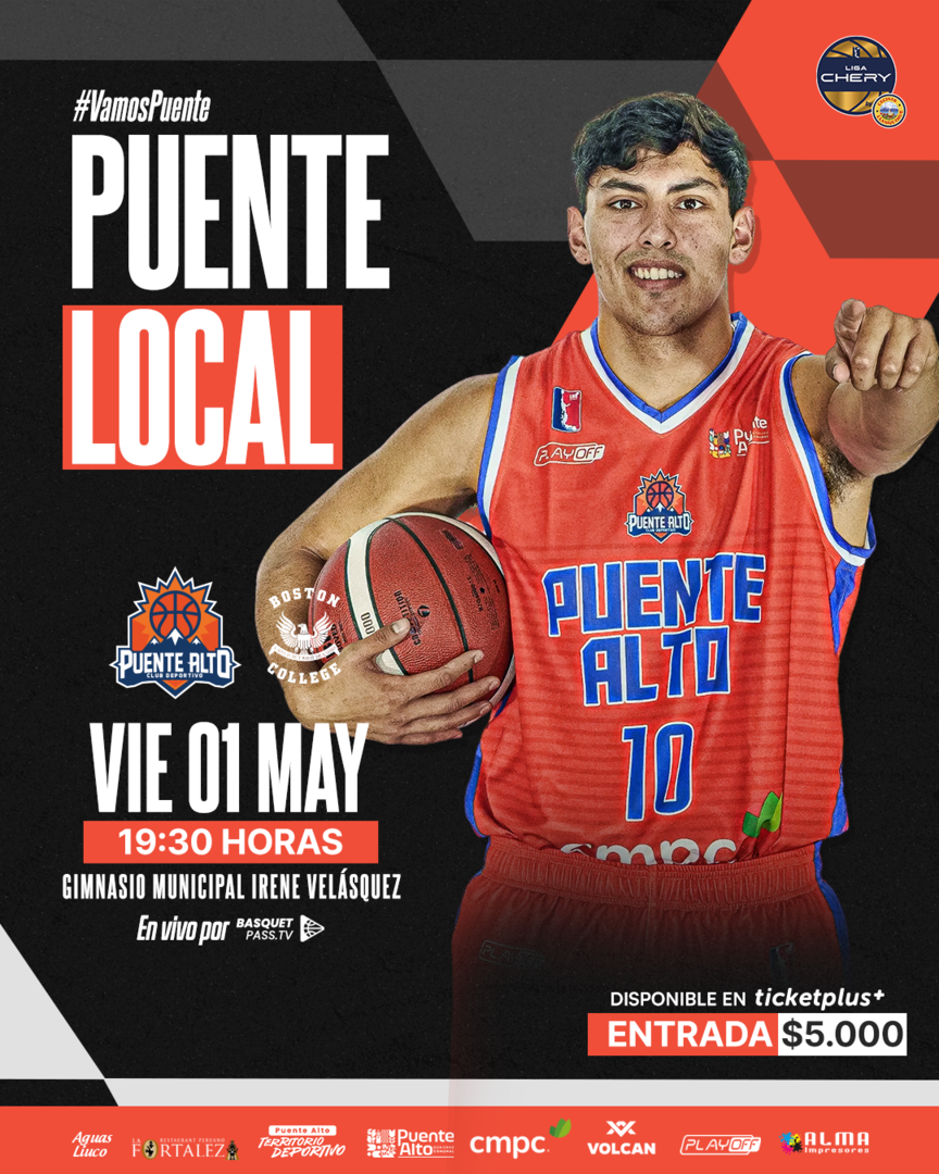 M. Puente Alto vs Boston College / LNB / Liga CHERY by Cecinas Llanquihue / Semana 6