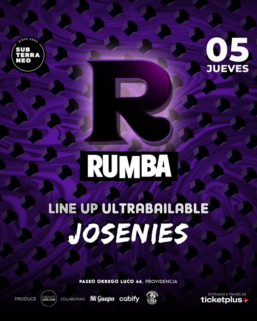 RUMBA Full Ultrabailable ★ JUEVES 05 MARZO ★ Club Subterráneo (+21M & +23H)
