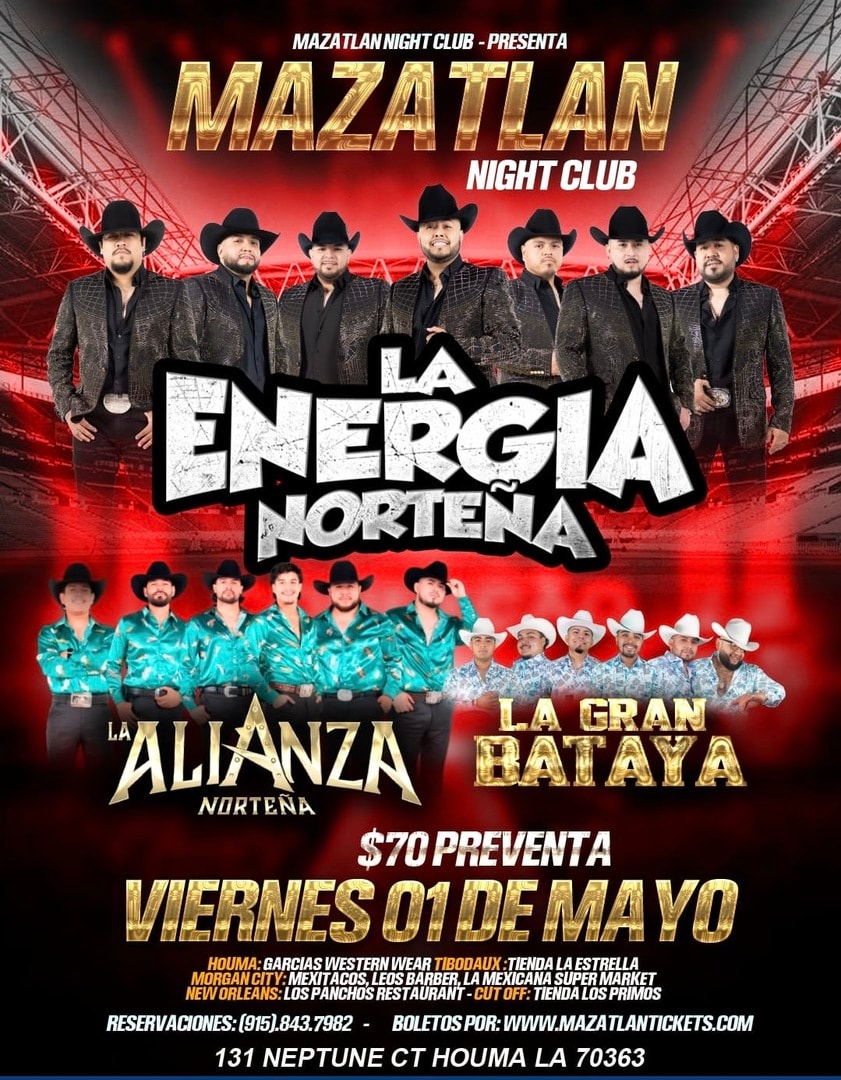 La Energia Nortena-La Alianza Nortena-La Gran Batalla-Mazatlan Nightclub