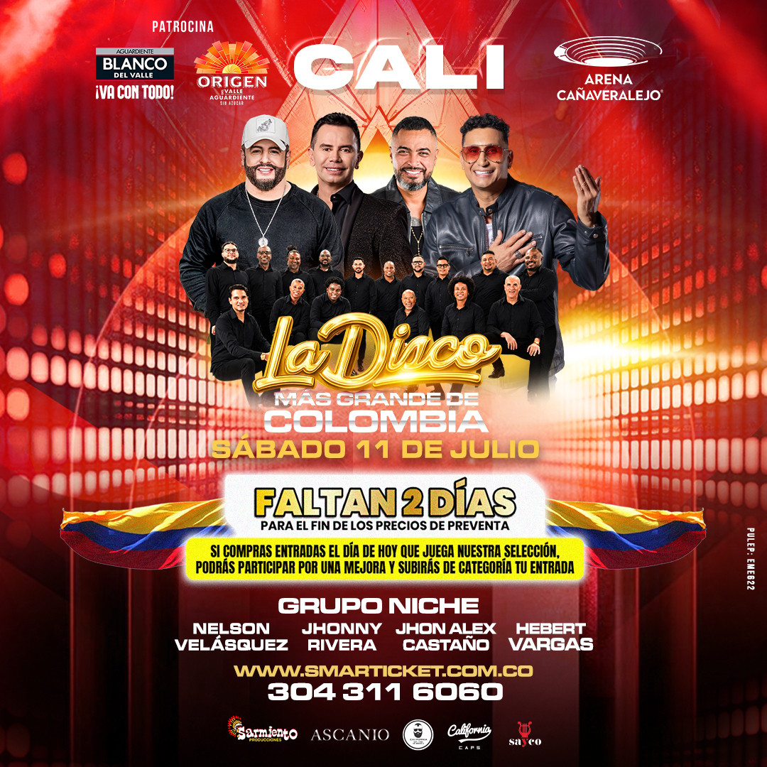 LA DISCO MAS GRANDE DE COLOMBIA