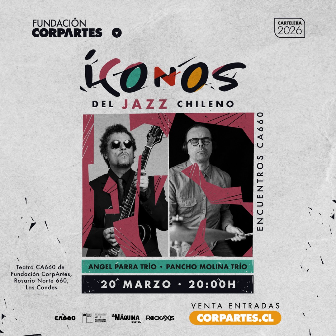ÁNGEL PARRA TRÍO & PANCHO MOLINA TRÍO | Teatro CA660  Santiago
