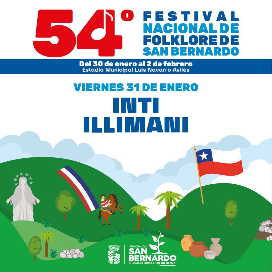 54° FESTIVAL DEL FOLCKLORE DE SAN BERNARDO