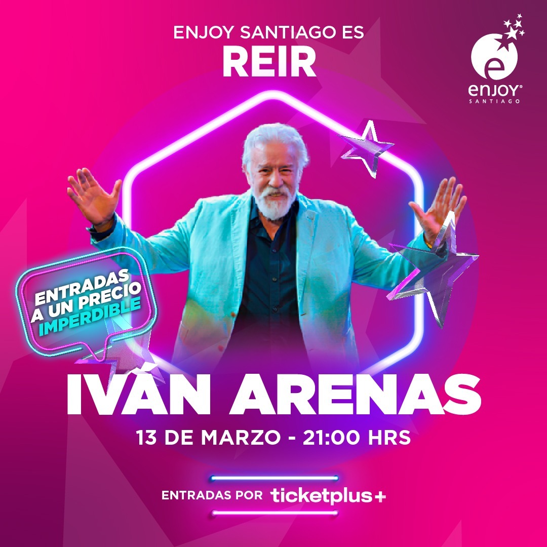 Iván Arenas en Enjoy Santiago