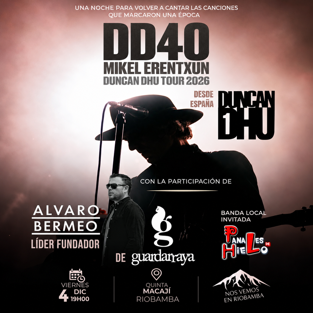 DUNCAN DHU TOUR 2026 - RIOBAMBA