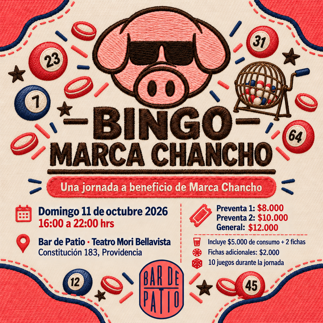 Bingo Marca Chancho