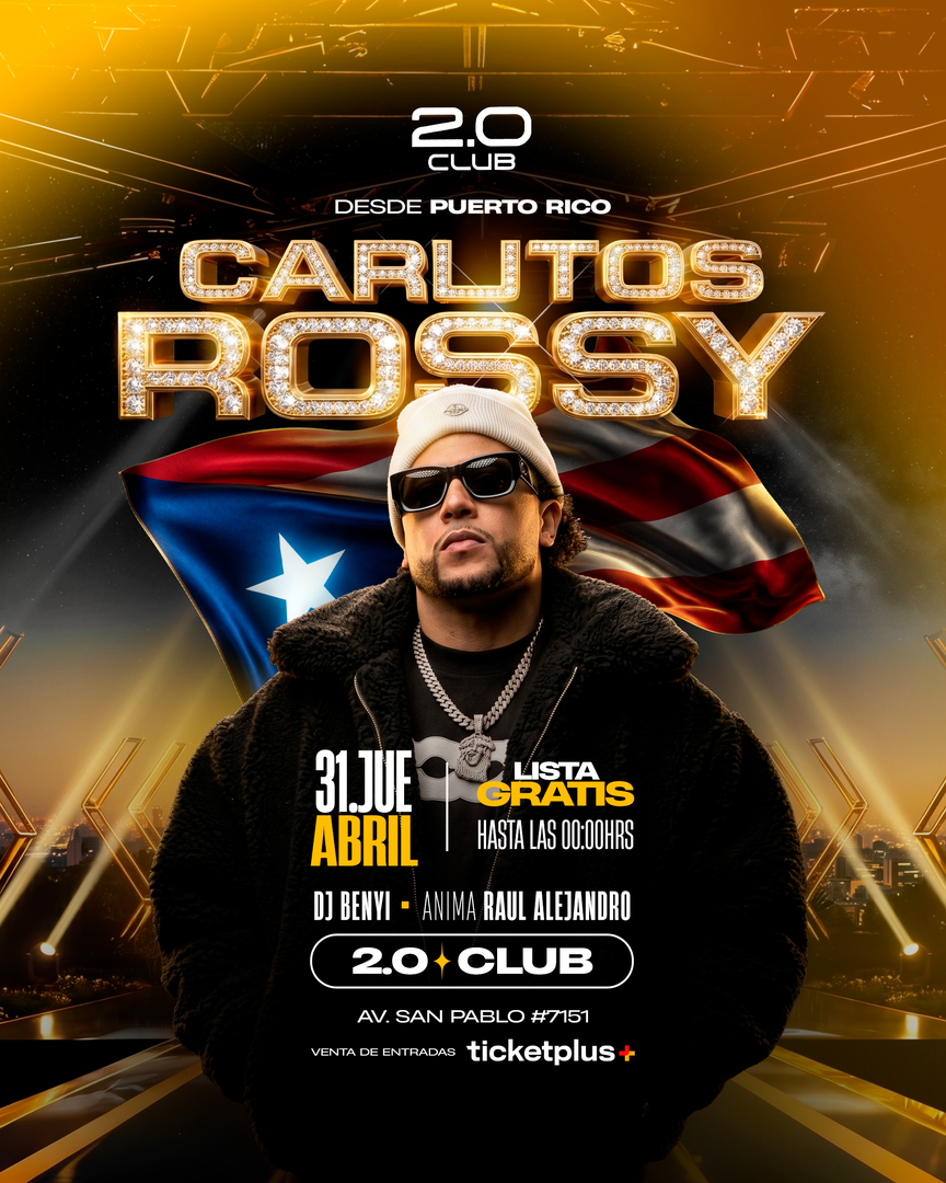 CARLITOS ROSSY- 2.0 CLUB - 31 DE MAYO