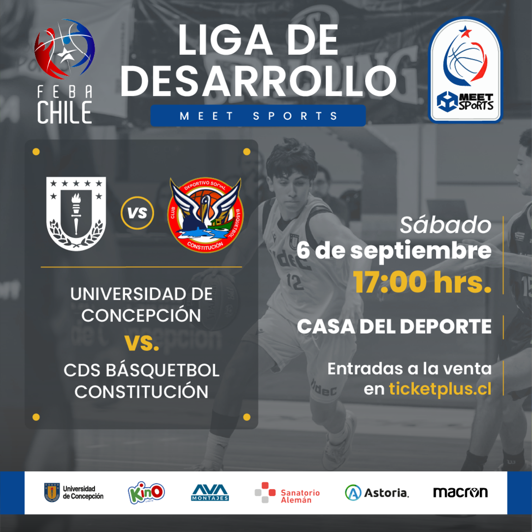 Basket UdeC vs CDSB Constitucion - Liga de desarrollo 