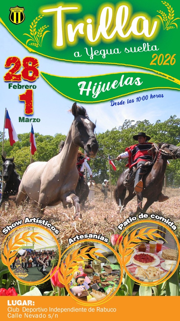 Trilla a yegua suelta 2026