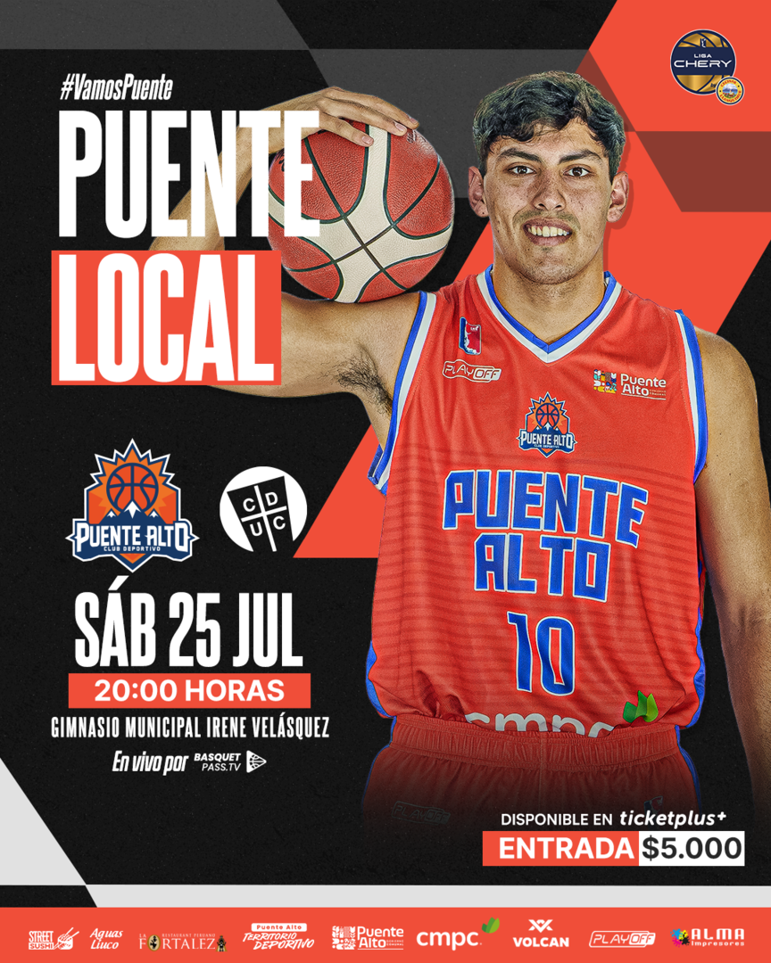 M. Puente Alto vs UC / LNB / Liga CHERY by Cecinas Llanquihue / Semana 3 / Fase Zonal