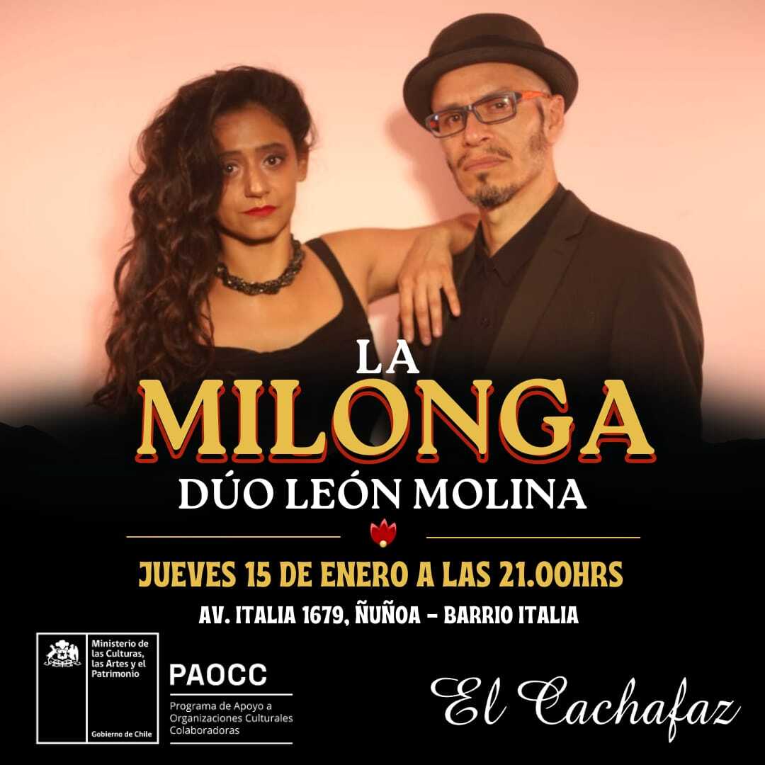 Milonga Jueves 15 Enero 21hrs 