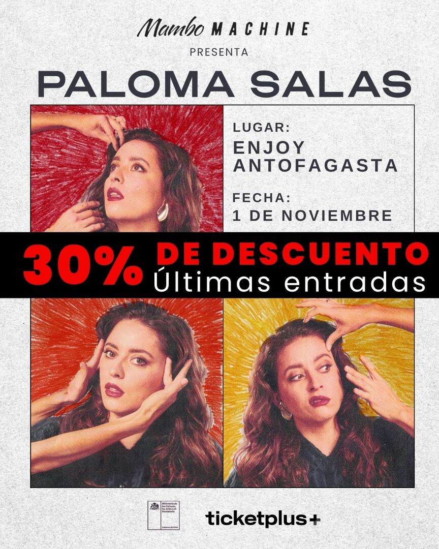 Paloma Salas en Enjoy Antofagasta