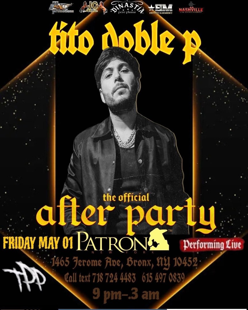 Tito Doble P, the official after party(NY)