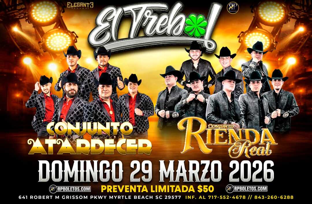 Conjunto Atardecer-Conjunto Rienda Real-Trebol-Myrtle Beach-SC