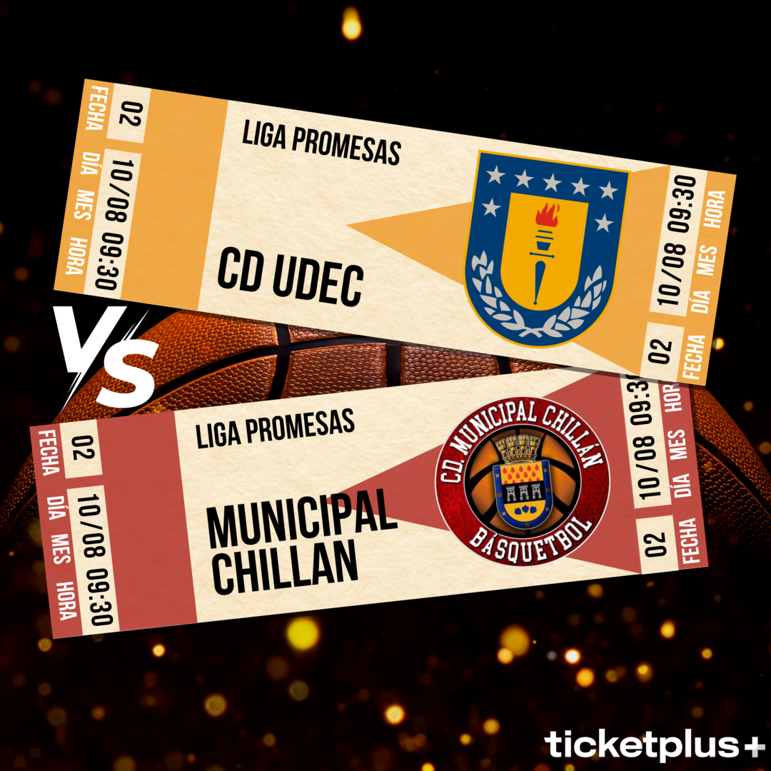CD UdeC vs Municipal Chillan / Liga Promesas Básquetbol Varones