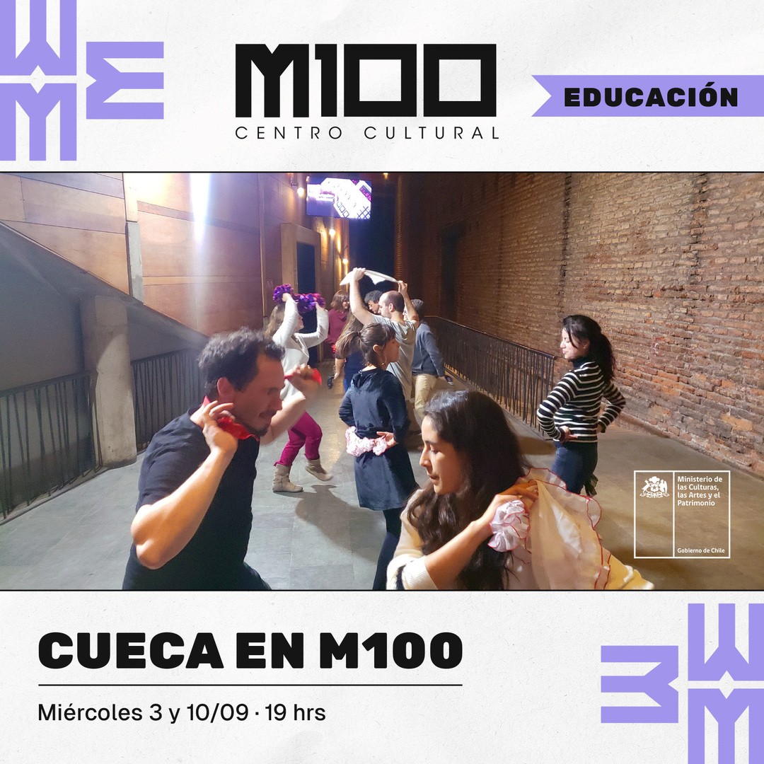 Se viene septiembre. ¡Aprende cueca en M100!