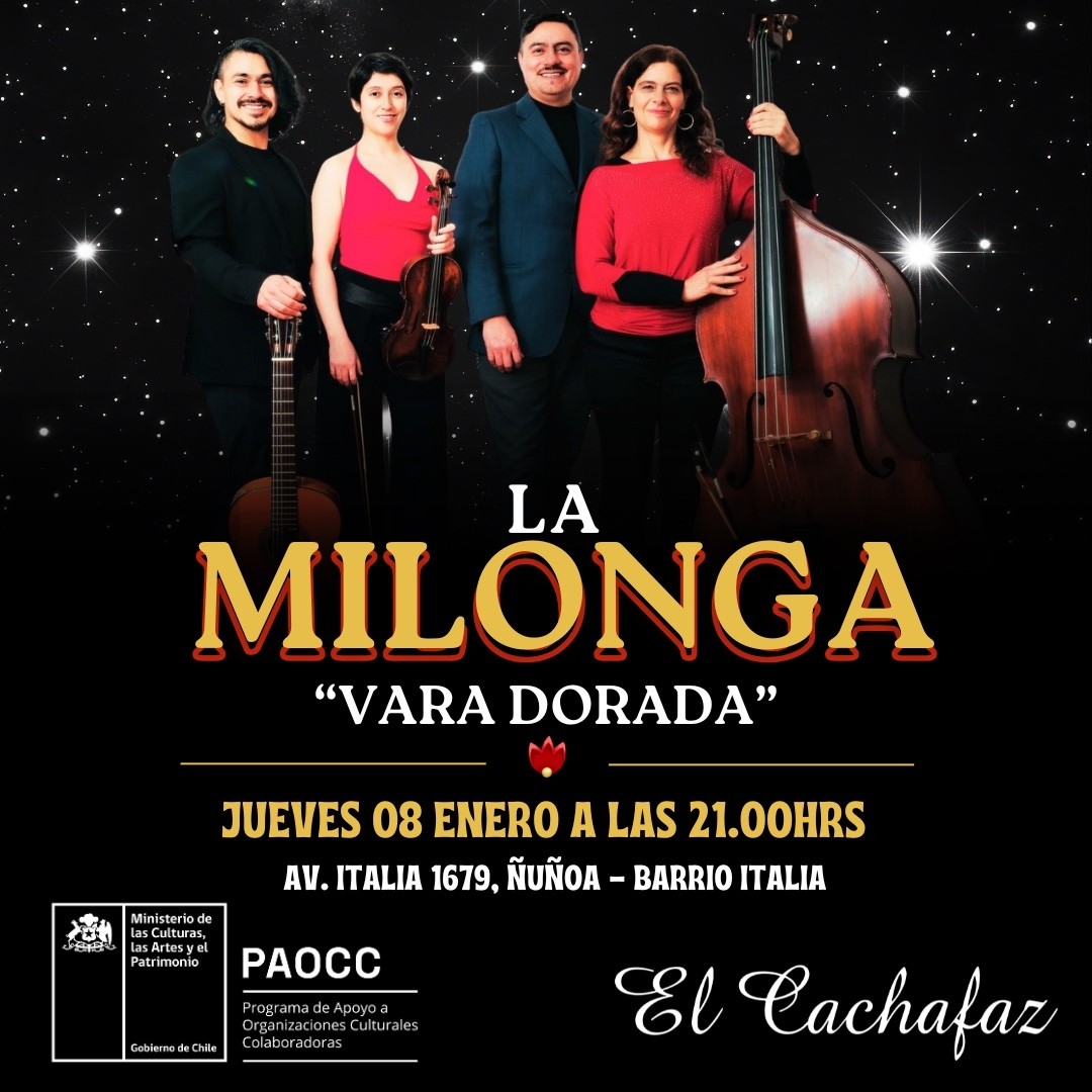 Milonga Jueves 8 Enero 21hrs 
