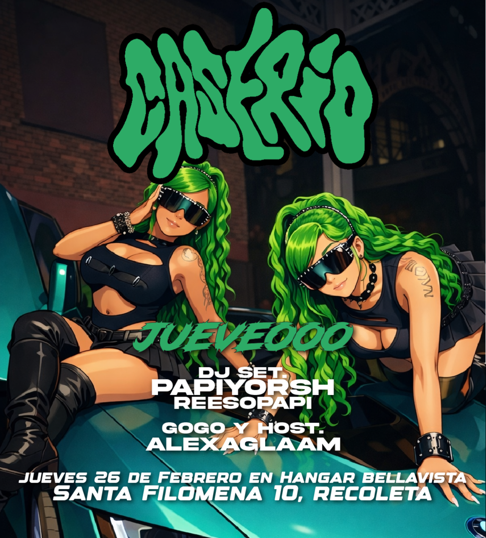 JUEVEOO! en Caserío fiesta 26 de Febrero en Hangar