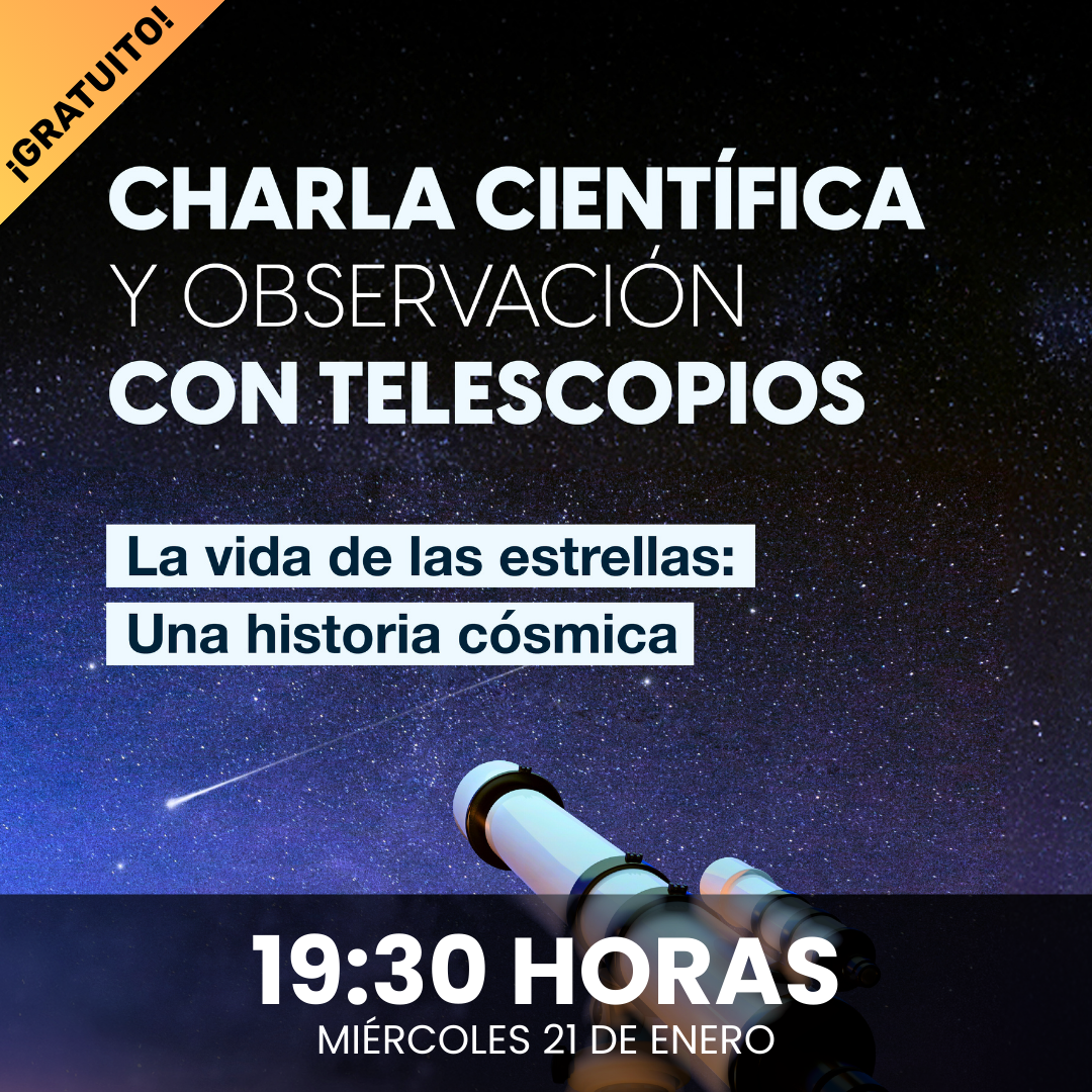 CHARLA CIENTÍFICA Y OBSERVACIÓN CON TELESCOPIOS