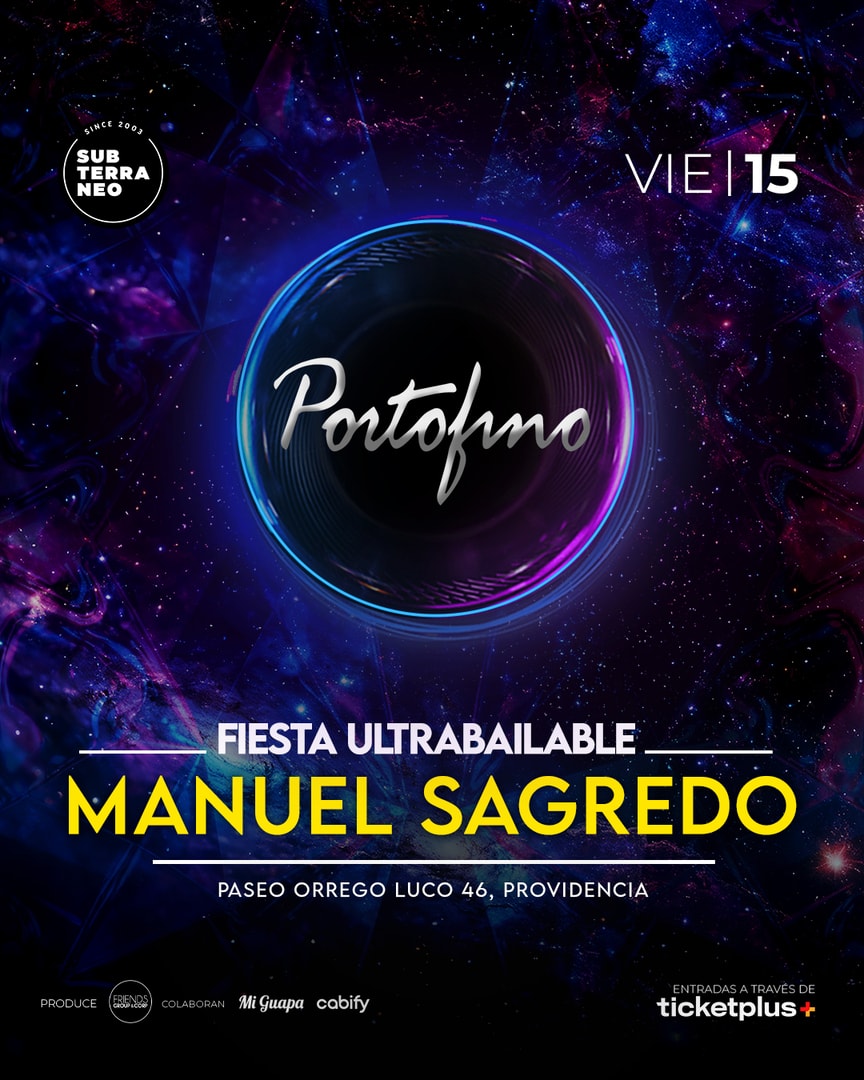 PORTOFINO Full ultrabailable ★ VIERNES 15 MAYO ★ Club Subterráneo (+23)