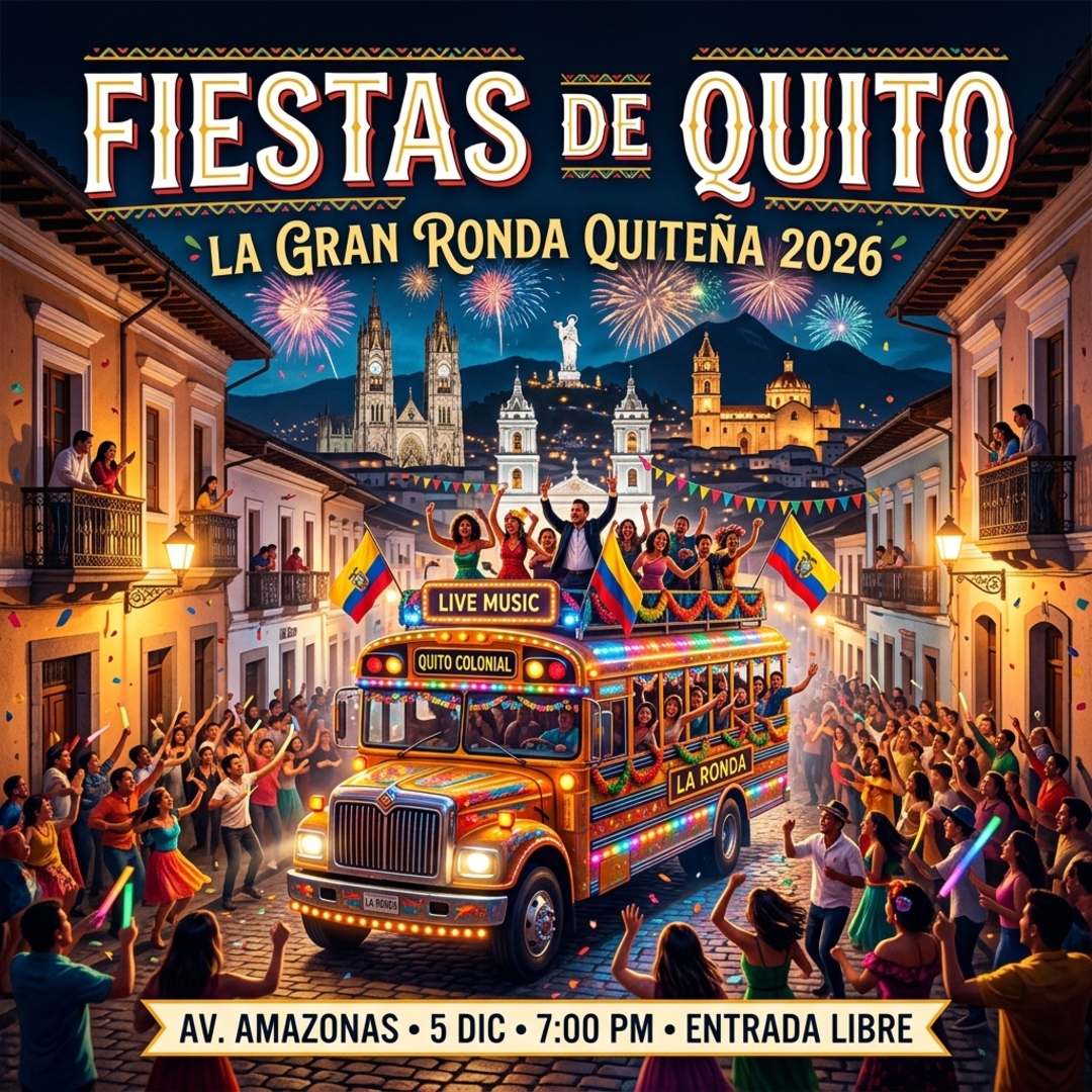 Fiestas de Quito — La Gran Ronda Quiteña 2026
