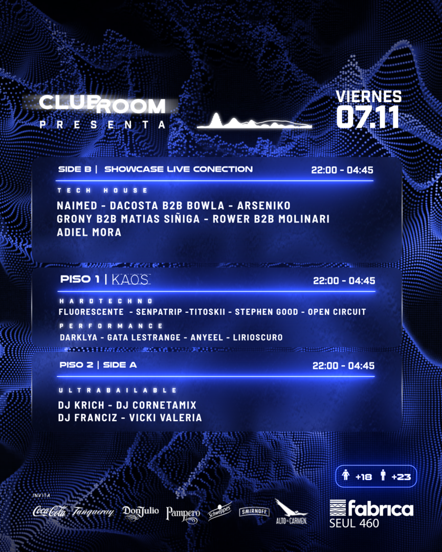 Clubroom Presenta @ Viernes 07 Noviembre