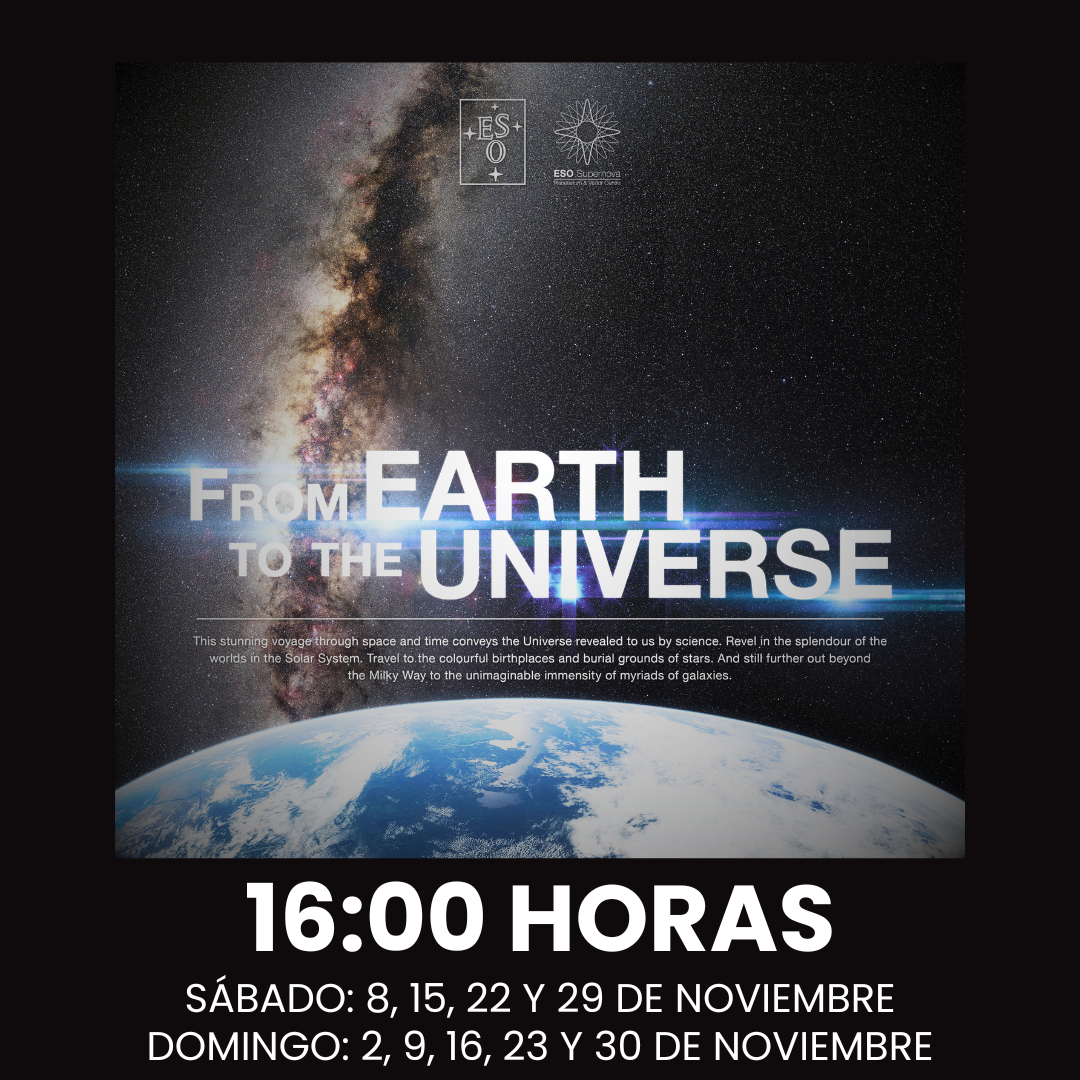 DE LA TIERRA AL UNIVERSO