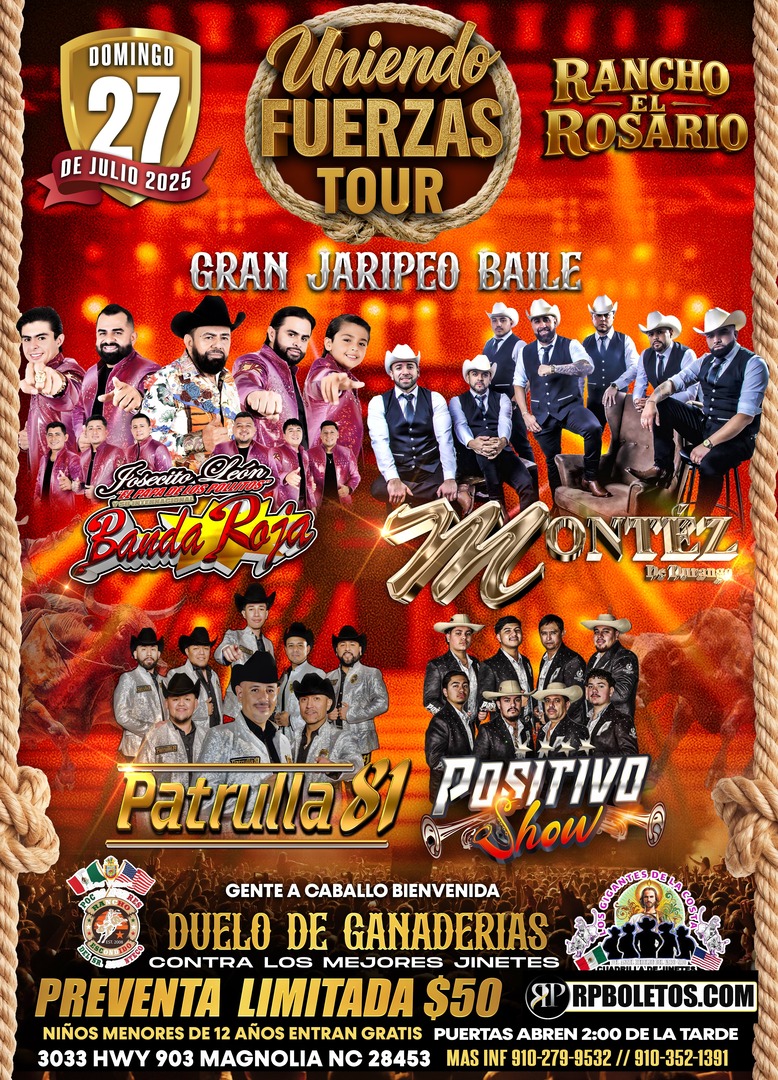 Banda Roja-Montez de Durango-Patrulla81-Rancho El Rosario-Magnolia NC