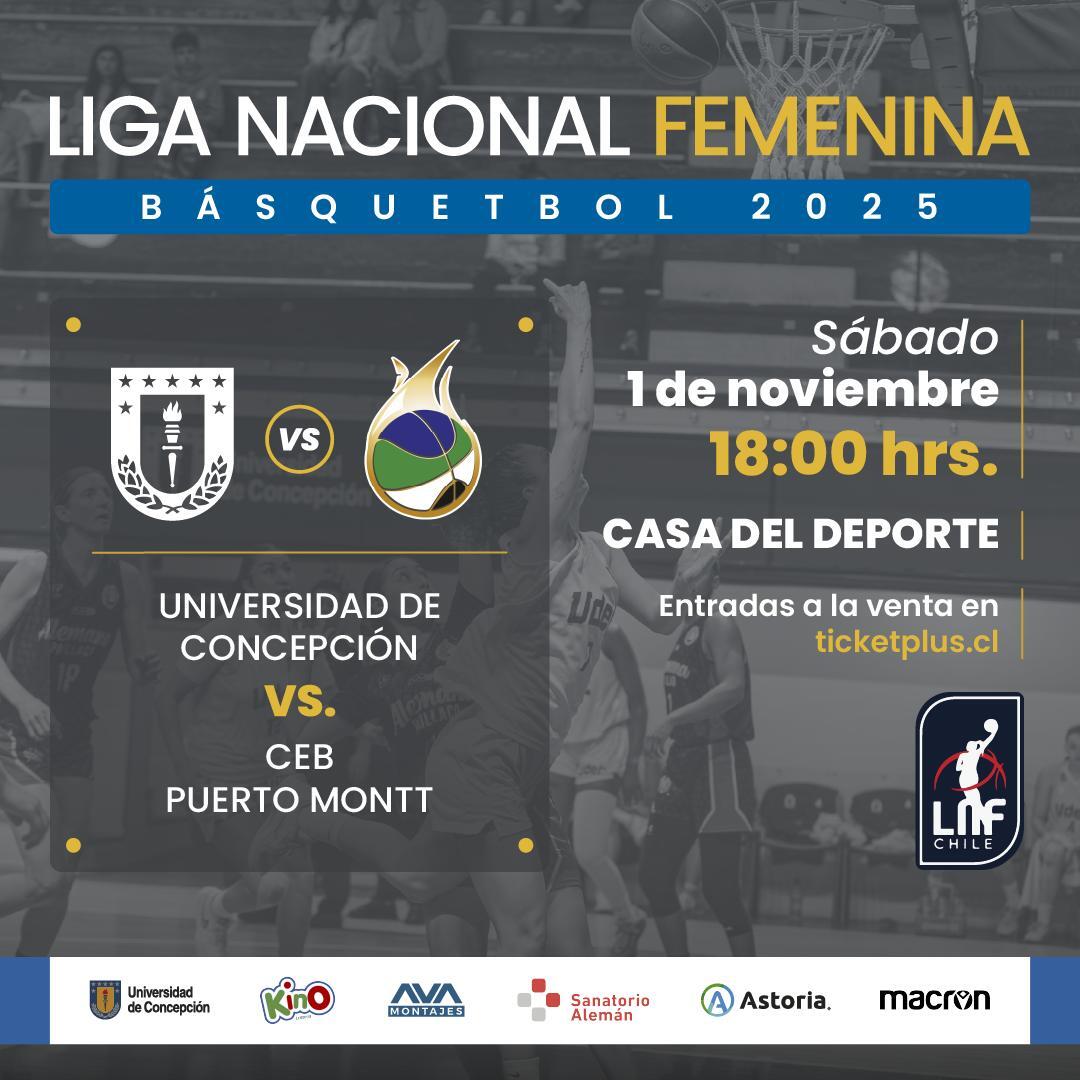 CD UdeC vs Puerto Montt Basket/ Liga Nacional Femenina Clausura CD UdeC vs Puerto Montt Basket/ Liga Nacional Femenina Clausura