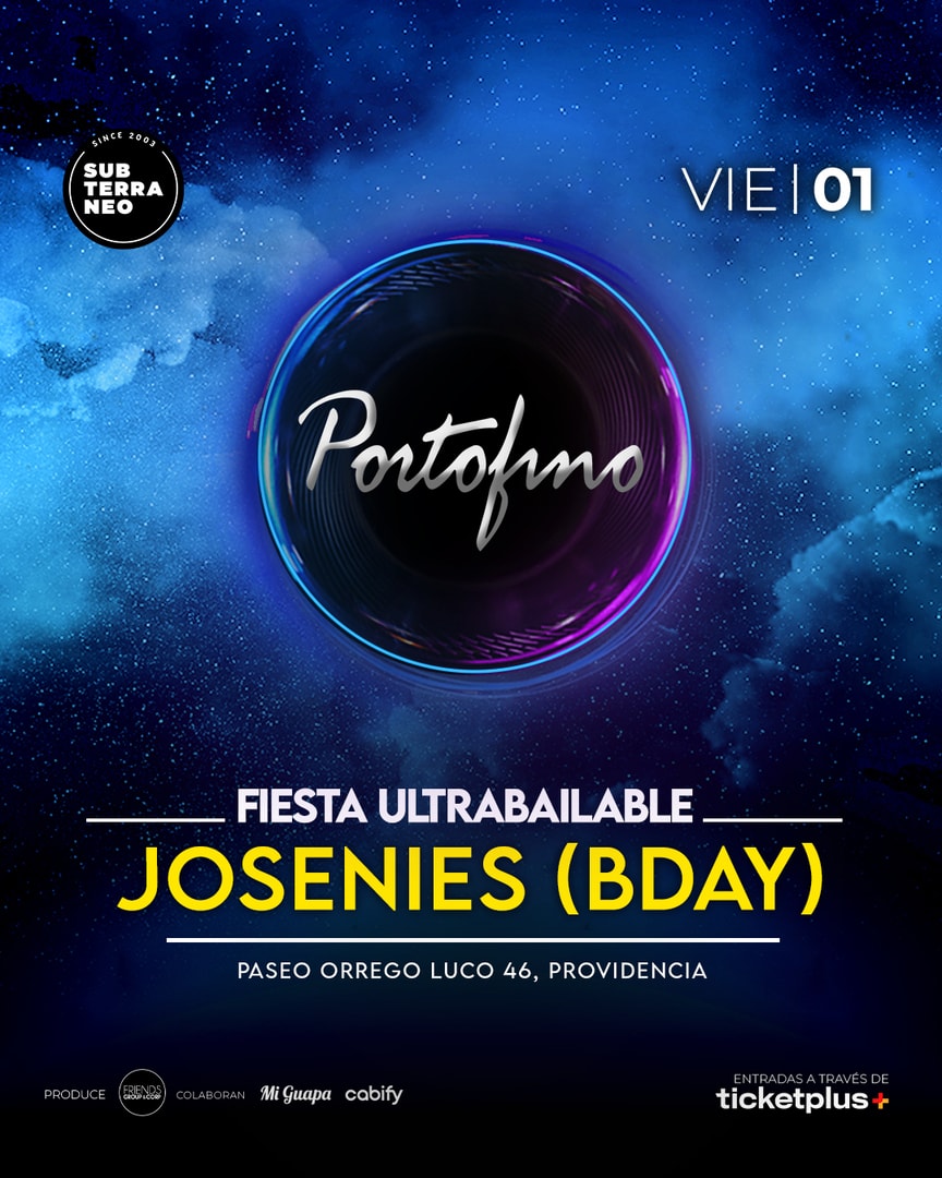 PORTOFINO Full ultrabailable ★ VIERNES 01 MAYO ★ Club Subterráneo (+23)