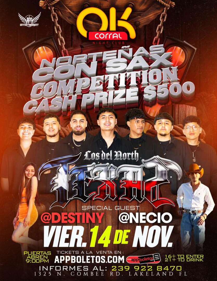 Los De North Texas-Nortenas Con Sax Competition-Ok Corral