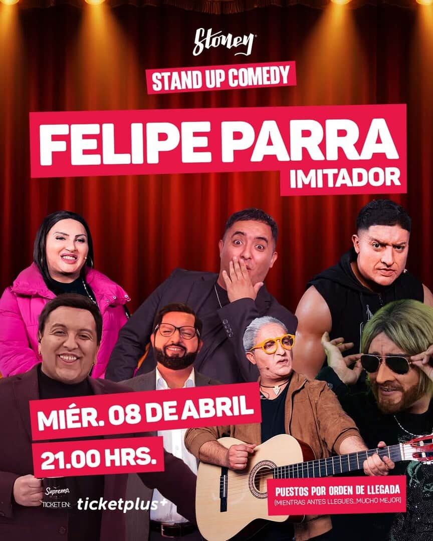 Felipe Parra Imitador - Bar Stoney - Miércoles 8 de Abril 